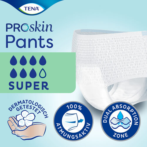 TENA PANTS SUPER L EINWEGH 12 St