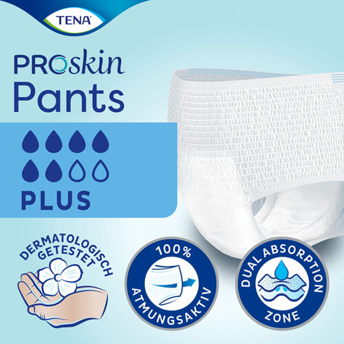 TENA PANTS PLUS S EINWEGHO 14 St