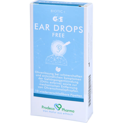 GSE EAR DROPS FREE 10X0.3 ml
