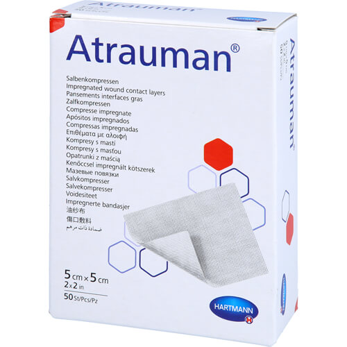 ATRAUMAN 5X5CM STERIL KOMP 50 St