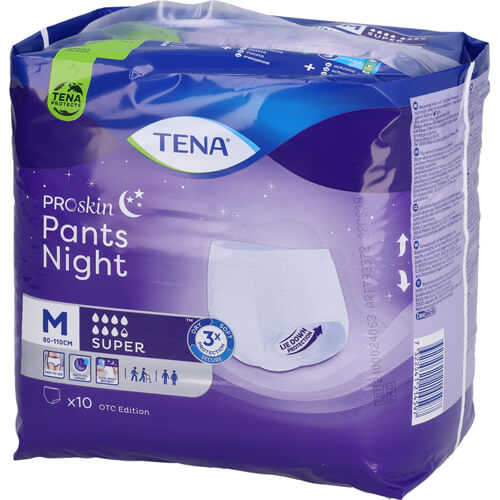 TENA PANTS NIGHT SUPER M 10 St