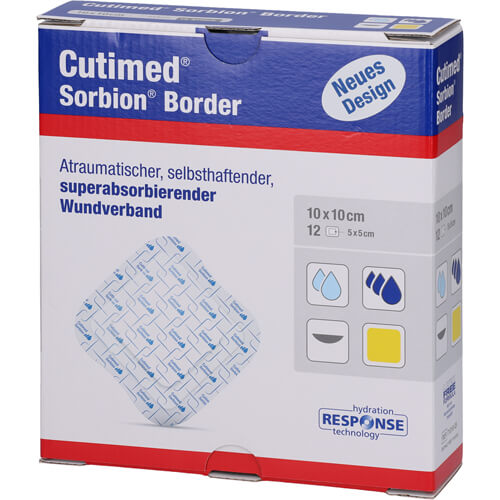 CUTIMED SORB BO10X10CM STE 12 St