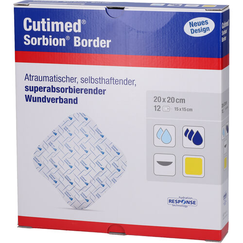 CUTIMED SORB BO20X20CM STE 12 St