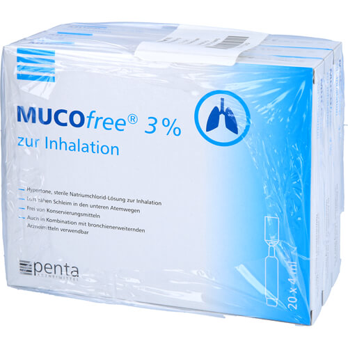 MUCOFREE 3% ZUR INHALATION 60X4