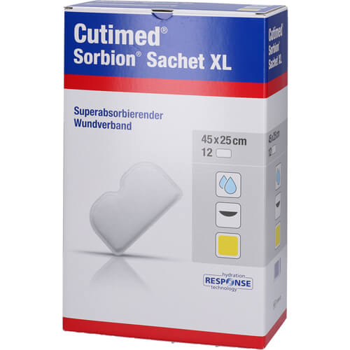 CUTIMED SORBI SACH XL25X45 12 St