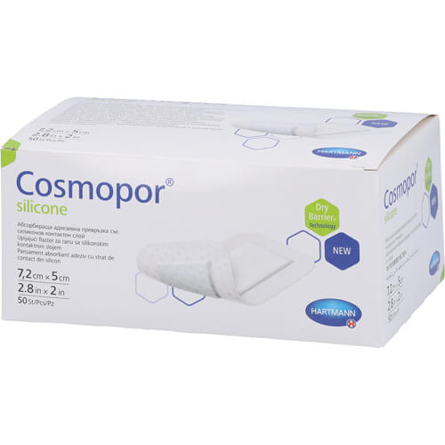 COSMOPOR SILIC 7.2X5CM P50 50 ST