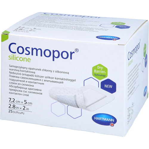 COSMOPOR SILIC 7.2X5CM P25 25 ST