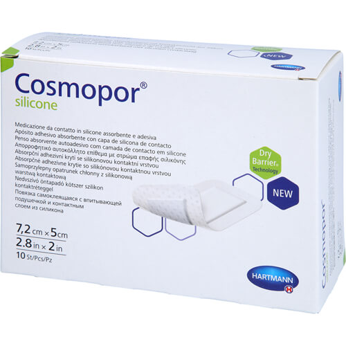 COSMOPOR SILIC 7.2X5CM P10 10 ST