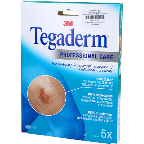 TEGADERM 3M FILM 10X12CM 5 St