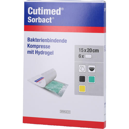 CUTIMED SORBACT GEL 15X20 6 St