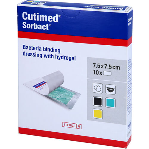 CUTIMED SORB GEL 7.5X7.5CM 10 St