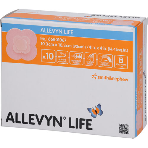 ALLEVYN LIFE 10.3X10.3CM 10 St