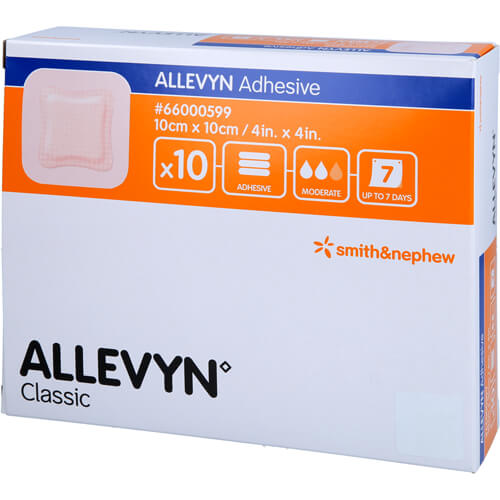 ALLEVYN ADHESIVE 10X10 10 ST