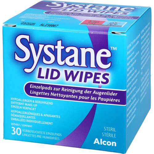 SYSTANE LIDWIPES 30 St