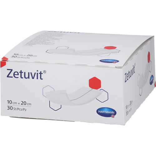 ZETUVIT SAUGKOMPR UN 10X20 30 St