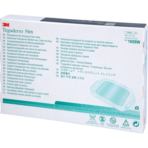 TEGADERM 3M FI 10X12 1626W 50 St